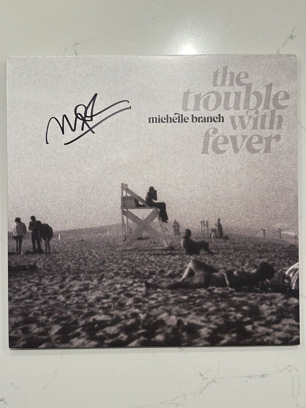 SIGNED Michelle Branch The Trouble With Fever Vinyl NEW